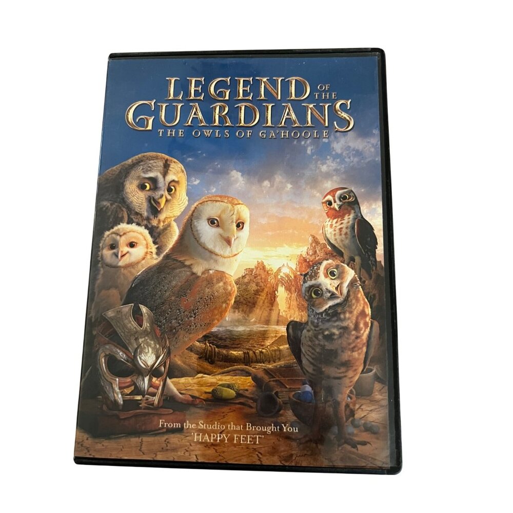 Legend Of The Guardians DVD 2010 Fantasy Movie Zack Snyder Animated Owls Pre-Own